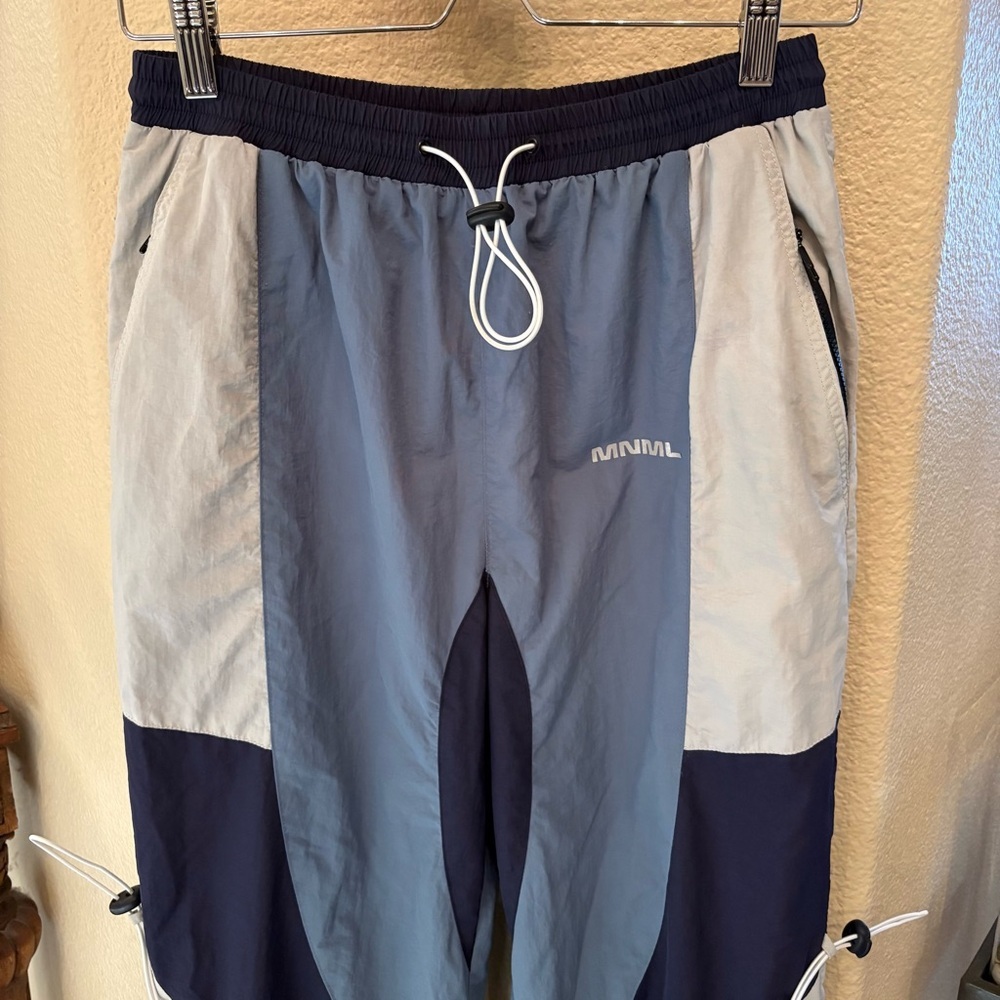 Mnml Men Color-Block Lined Mesh Drawstring Active… - image 2